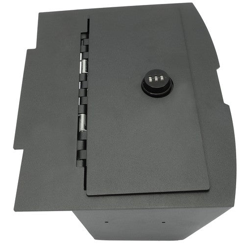Solid Spare Center Console Safe Gun Vault For Dodge Ram 1500/2500/3500 2009-2018 Storage Box