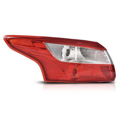Solid Spare Rear Outer Tail Light Brake Lamp Assembly Fit For 2012-2014 Ford Focus Left Side