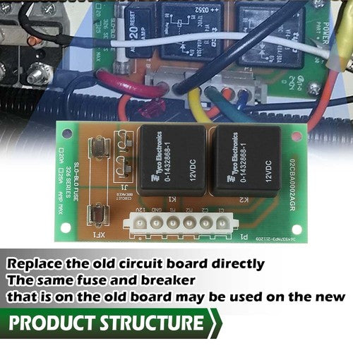 Solid Spare RV Power Gear 14-1130 /140-1130 246063 Slide Out Relay Control Board Fleetwood