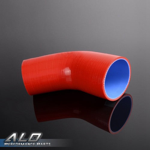 Solid Spare Red Fit For 2 11/16" 68mm 45 Degree Elbow Silicone Hose Turbo Intake Intercooler