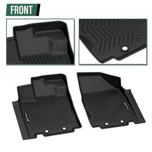 Solid Spare 3D TPE Floor Mats Cargo Liners Fit For 14-20 Nissan Pathfinder Infiniti QX60
