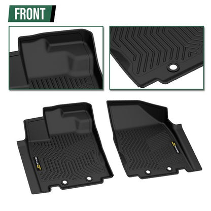 Solid Spare 3D TPE Floor Mats Cargo Liners Fit For 14-20 Nissan Pathfinder Infiniti QX60