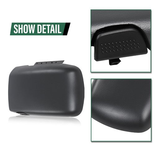 Solid Spare Fit For 1997-2002 Camaro / Firebird Console Door Lid Armrest Gray 10421355