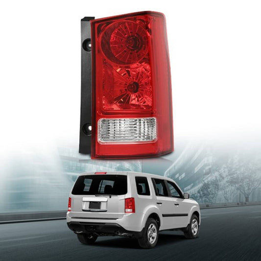Solid Spare Fit For 2009-2015 Honda Pilot Tail Light Brake Lamp Assembly w/ Bulb Right Side