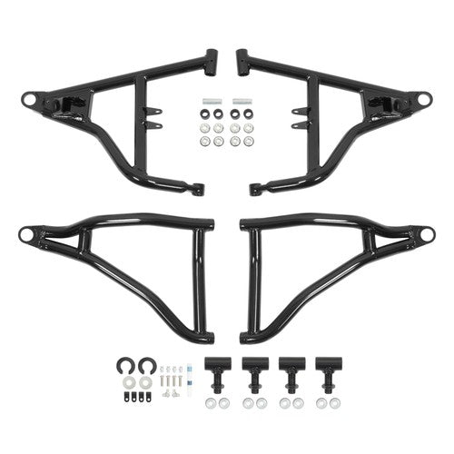 Solid Spare 1.5" Offset Steel A-Arms Front A-Arms For Polaris General 4 2017 2018 2019 2020