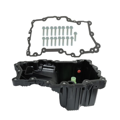 Solid Spare FL3Z6675A FL3Z6675B Engine Oil Pan For Ford F-150 F150 2015-2018 2.7L 264-336