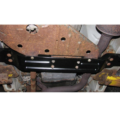Solid Spare For Jeep Grand Cherokee WJ 99-04 Transmission Crossmember Skid Plate Guard Black