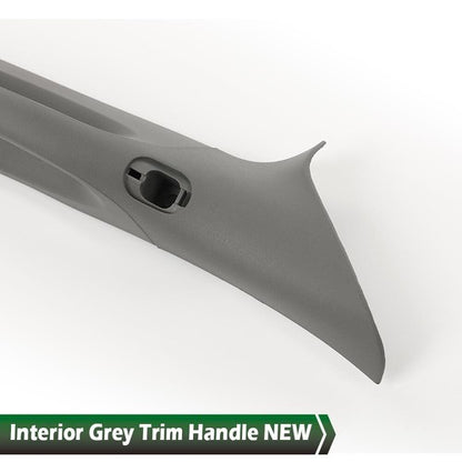 Solid Spare Fit For 04-08 Ford F150 A Pillar RH Passenger Side Interior Grey Trim Handle