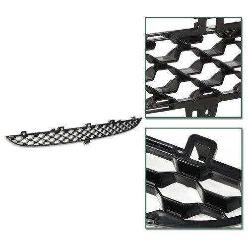 Solid Spare New Fit For 2014 2015 2016 2017 Jaguar F-Type T2R2860 Front Bumper Lower Grille