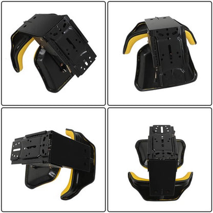 Solid Spare Universal Yellow Tractor Seat Wrap Around Style for John Deere & More