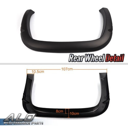 Solid Spare Fit For 1994-2001 Dodge Ram 1500 2500 3500 Textured Factory Style Fender Flares