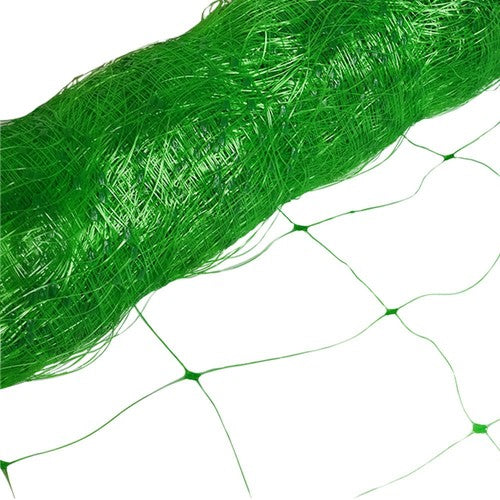 Solid Spare 6.5*100ft Garden Plant Climbing Net Trellis Netting Mesh Support Veggie Fruits