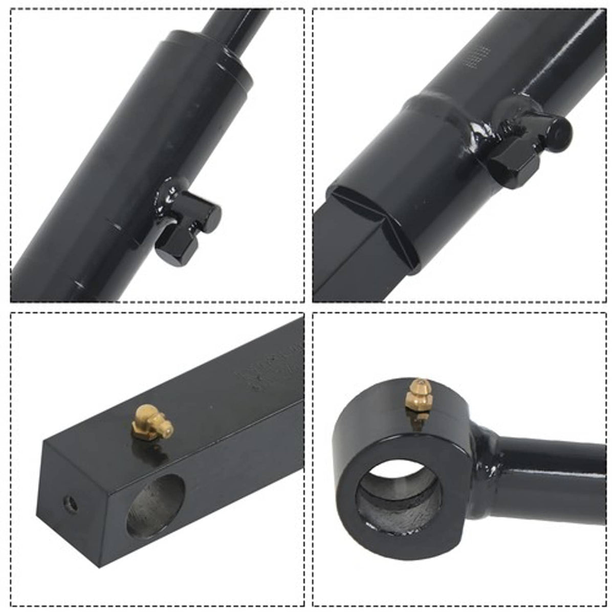 Solid Spare Quick Tach Cylinder 6810611 For Bobcat T190 T200 T250 T300 T320 S100 S130 S150