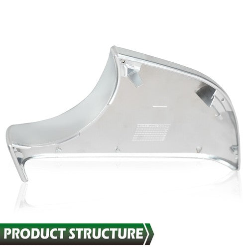 Solid Spare Fit For 2017-2022 Tesla Model 3 Right Side Door Mirror Cover Lower Holder Silver