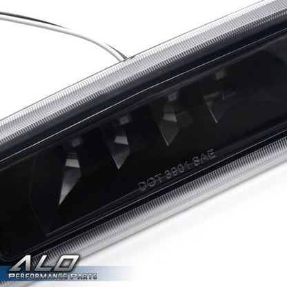 Solid Spare Fit For 1997-2001 Jeep Cherokee LED 3rd Rear Brake Tail Light Black