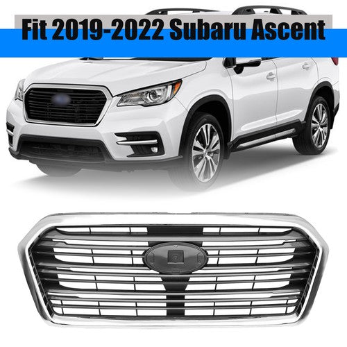 For 2019 2020 2021 2022 Subaru Ascent #91121XC01A Front Bumper Grille Chrome