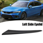 Fits 2022-2024 Honda Civic Head Light Molding Trim Black Left Side 71207T20A01
