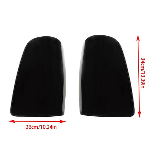 Solid Spare Left+Right Side For Dodge Ram 1500 2009-2018 Black Tail Light Lamp Replacement