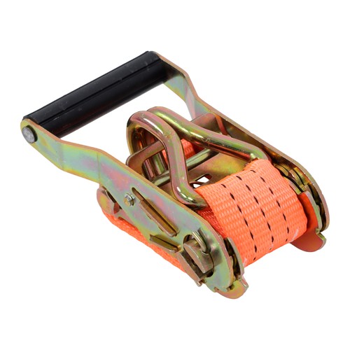 Solid Spare 10 Pack 1.5" x 20' 4000lbs Ratchet Straps W/ J Hook Heavy Duty Orange Tie Downs