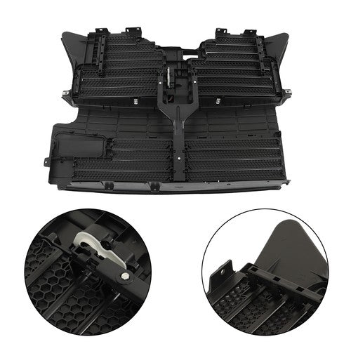 Solid Spare For Ford Lincoln MKX 2016-18 2.7L 3.7L FA1Z8475C Radiator Grille Shutter W/Motor