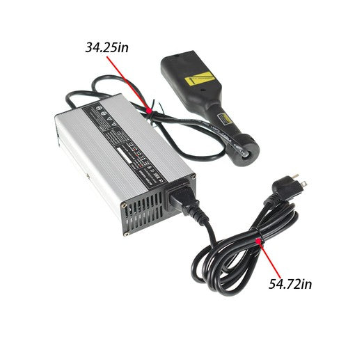 Solid Spare 36V Powerwise 36 Volt Battery Charger "D" Style For EZ-GO TXT Medalist Golf Cart