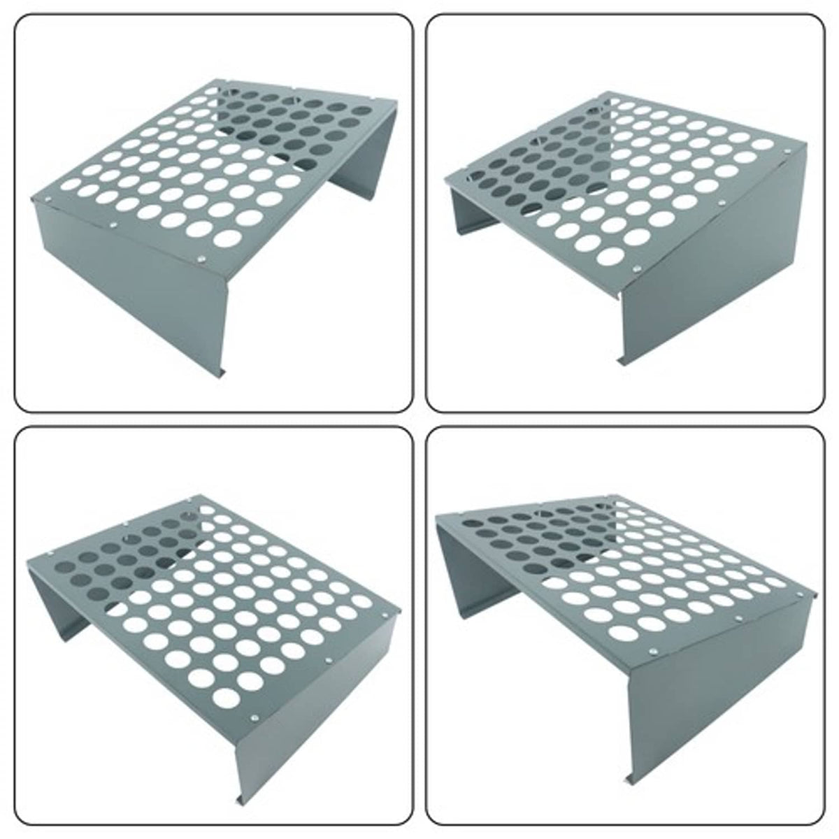 Solid Spare Collet Stand Rack 18 Gauge Steel 72 PC Hole 5C Series