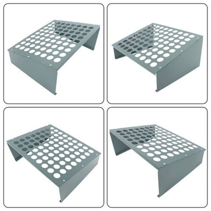 Solid Spare Collet Stand Rack 18 Gauge Steel 72 PC Hole 5C Series