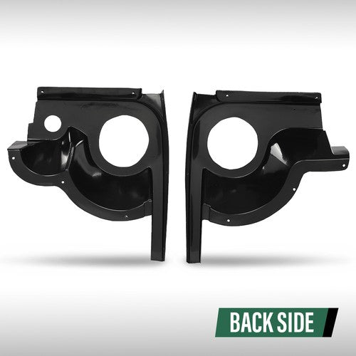 Solid Spare Fit For 1994-2013 EZGO TXT Golf Cart Speaker Pods Speakers Audio Stereo Housings