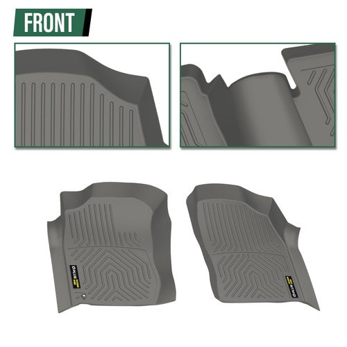 Solid Spare Fit For 1996-2002 Toyota 4Runner All Weather TPE Floor Mats Protection Liners