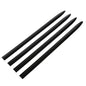 Solid Spare 4pcs Body Side Molding Trim Black Fit For 19-22 Chevy Silverado 1500 Crew Cab