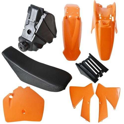Solid Spare For Senior Adventure Junior 50cc SX SR JR Plastic Body Fender Tank Seat Kit