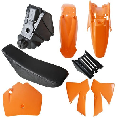 Solid Spare For Senior Adventure Junior 50cc SX SR JR Plastic Body Fender Tank Seat Kit