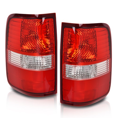 Solid Spare Tail Lights Fit For 2004 2005-2008 Ford F150 F-150 Rear Brake Lamps Left+Right