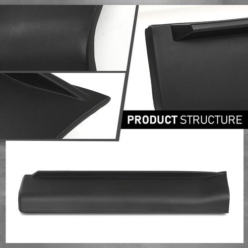 Solid Spare Fit For 2007-2014 Ford Lincoln MKX Edge Rear Left Side Door Molding FO1504111