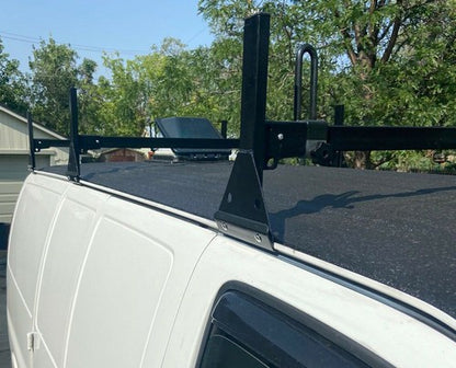 Solid Spare 59" 800lbs For Chevy Express Fullsize Van 3 bar 96-23 Ladder Roof Rack Cross Bar