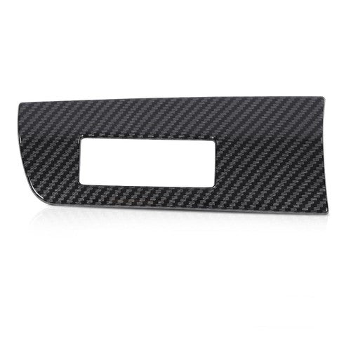 Solid Spare Fit For 20-23 Chevy Corvette C8 Carbon Look Heads Up Display Panel Cover Trim
