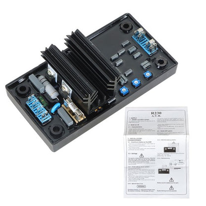 Solid Spare AVR R230 Automatic Voltage Regulator Electronics Module Fit For Leroy Somer