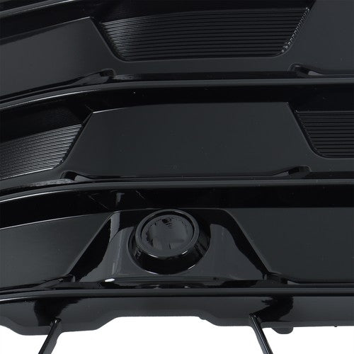 Solid Spare Gloss Black Plastic Grill W/ Sensor Holes Front Grille For Grand Highlander 2024