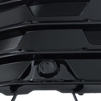 Solid Spare Gloss Black Plastic Grill W/ Sensor Holes Front Grille For Grand Highlander 2024