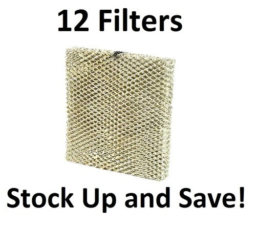 Solid Spare (12) Humidifier Furnace Filter for Honeywell Model HE225B NEW