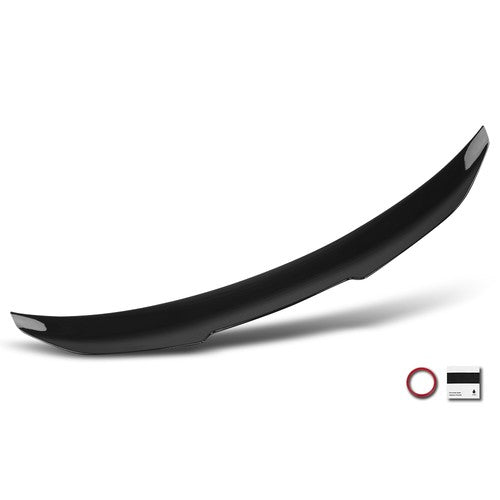 Solid Spare Fit For 19-24 BMW G20 G80 M3 3 Series PSM Style Rear Trunk Spoiler Gloss Black