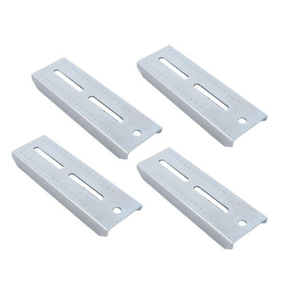 Solid Spare Galvanized Swivel Top Bunk Bracket Kit with Hardware Boat Trailer 2×3