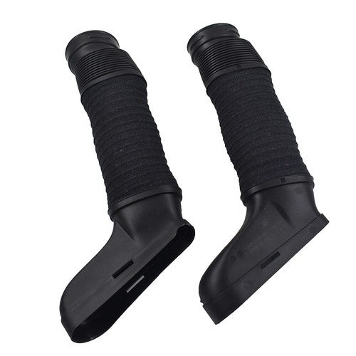 Solid Spare Fit For 2008-2011 Mercedes C300 C350 2× Air Intake Duct Hose Left & Right Black