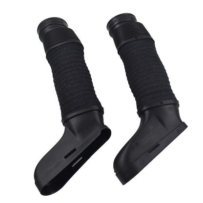 Solid Spare Fit For 2008-2011 Mercedes C300 C350 2× Air Intake Duct Hose Left & Right Black