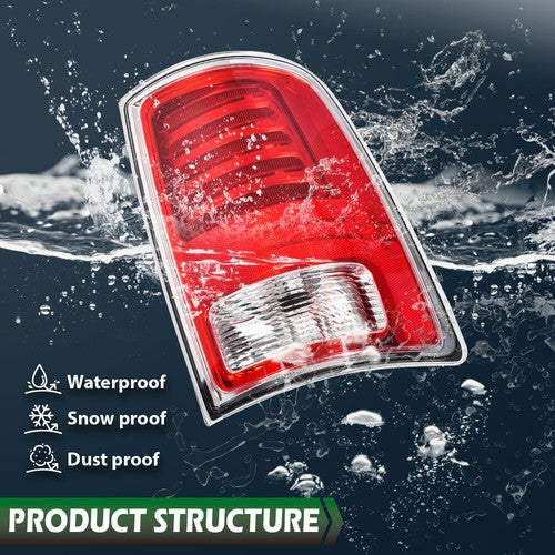 Solid Spare LED Tail Lights Fit For 2013-2018 Ram 1500 2500 3500 Rear Lamp RH Passenger Side