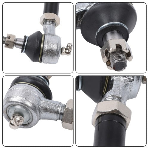 Solid Spare 2PCS 70074-G01 70074-G02 Steering Tie Rod End Shaft Kit For EZ-GO Golf Cart Kart