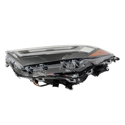 Solid Spare Headlight Single Projector For Toyota Rav4 2022-2023 Headlamp Driver Side Clear