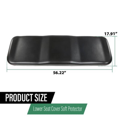 Solid Spare Seat Bottom Black Fit For Polaris Ranger 2X4,4X4,6X6(05,06),2X4/4X4 (06, 07)+++