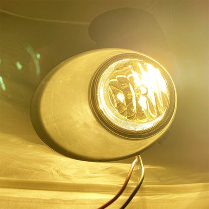 Fit 2007 2008 2009 2010-2013 Toyota Tundra Bumper Yellow Lens Fog Lights Pair