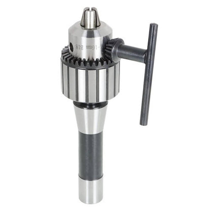 Solid Spare New Super Heavy Duty Drill Chuck 5/8" Capacity With R8 Shank & Tightening Key R8